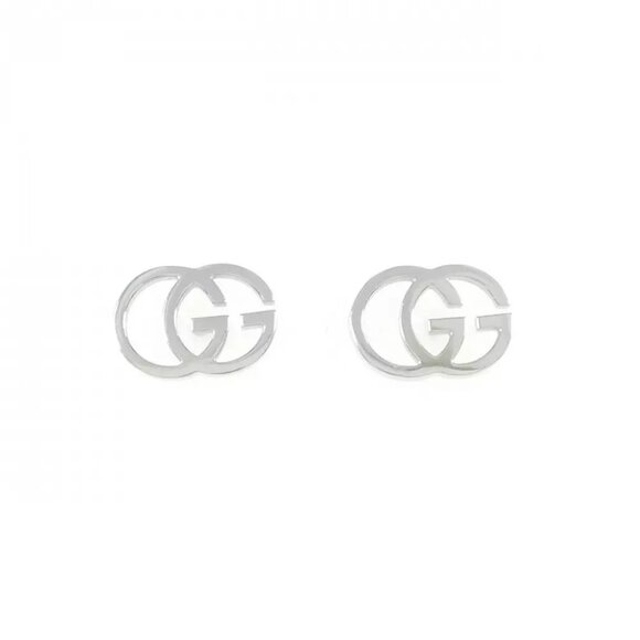Authentic GUCCI GG Studs Earrings - Picture 1 of 4